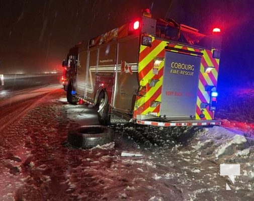 February 3, 2025 Firetruck Struck by Transport Highway 4019