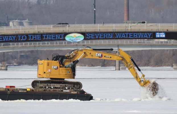 March 14, 2025 Breaking Ice Trent River489