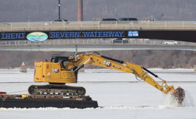 March 14, 2025 Breaking Ice Trent River490