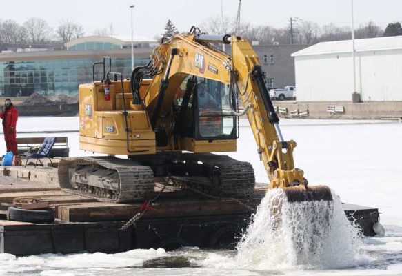 March 14, 2025 Breaking Ice Trent River492