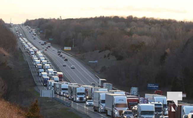 April 16, 2025 Tractor Trailer Collision Highway 401 Eastbound1626
