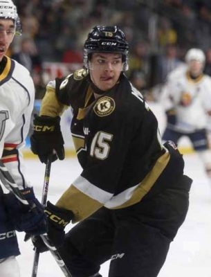 April 20, 2025 Kingston Frontenacs Ethan Miedema 15 Barrie Colts Dalyn Wakely 81 1721