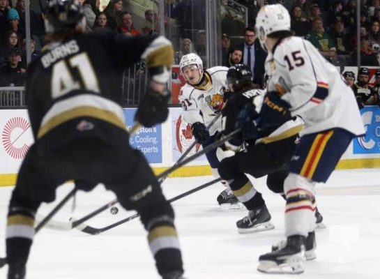 April 20, 2025 Kingston Frontenacs Ethan Miedema 15 Barrie Colts Dalyn Wakely 81 1727