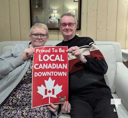 April 23, 2025 Pride Patriotism Downtown Cobourg1821