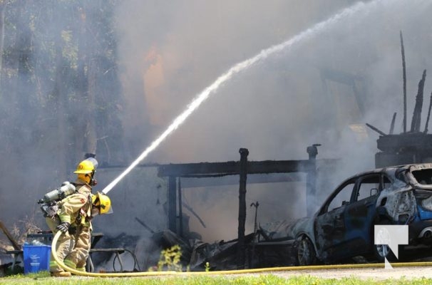 May 11, 2025 House Fire Grandview Road Alnwick Haldimand Township2299