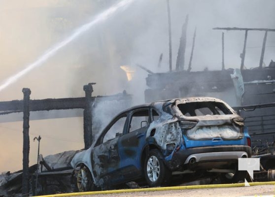 May 11, 2025 House Fire Grandview Road Alnwick Haldimand Township2301