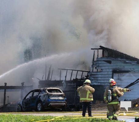 May 11, 2025 House Fire Grandview Road Alnwick Haldimand Township2302