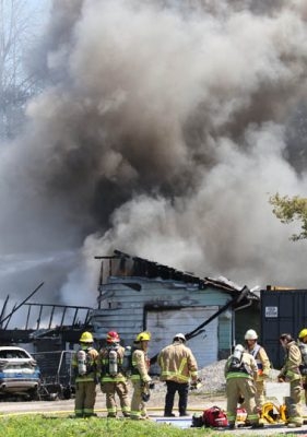 May 11, 2025 House Fire Grandview Road Alnwick Haldimand Township2305