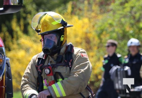 May 11, 2025 House Fire Grandview Road Alnwick Haldimand Township2306