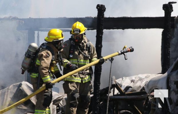 May 11, 2025 House Fire Grandview Road Alnwick Haldimand Township2308