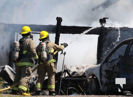May 11, 2025 House Fire Grandview Road Alnwick Haldimand Township2309