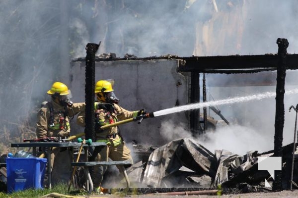 May 11, 2025 House Fire Grandview Road Alnwick Haldimand Township2314