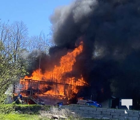 May 11, 2025 House Fire Grandview Road Alnwick Haldimand Township2321