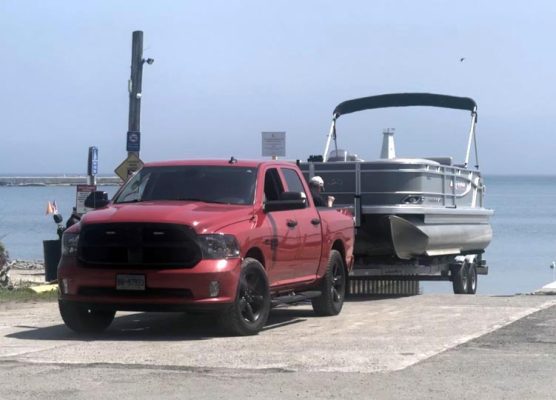 May 16, 2025 Ellard Beaven Fire Chief Boat in Water2478