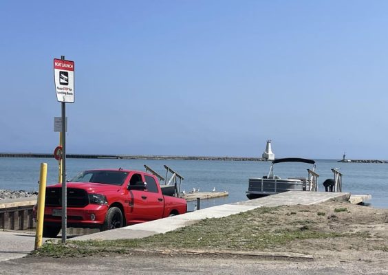 May 16, 2025 Ellard Beaven Fire Chief Boat in Water2479
