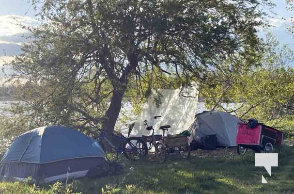 May 25, 2025 Encampments West Breakwall Cobourg2862