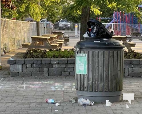 June 23, 2025 Victoria Park Garbage3669