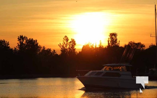 June 29, 2025 Sunset Cobourg Harbour3820