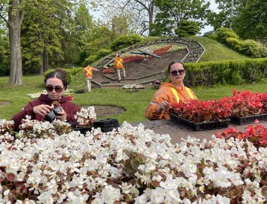 June 3, 2025 Floral Clock3100