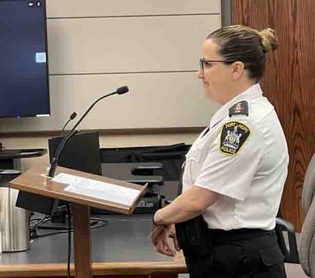 June 4, 2025 Port Hope Police Officers Sworn In3121