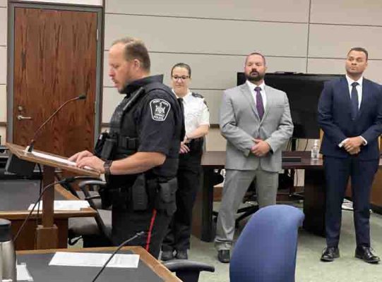 June 4, 2025 Port Hope Police Officers Sworn In3124
