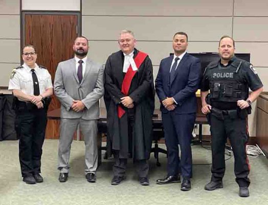 June 4, 2025 Port Hope Police Officers Sworn In3126