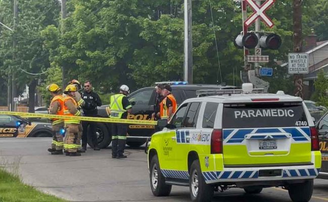 June 6, 2025 598 Person Struck by Train Cobourg3245