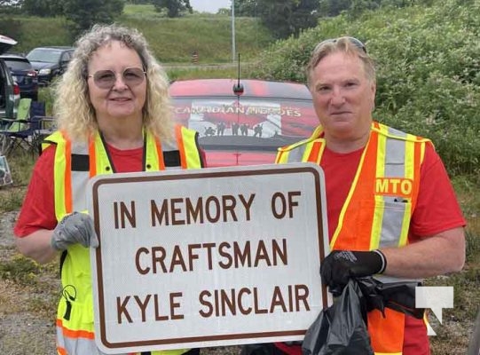 July 1, 2025 Highway of Heroes Clean Craftsman Kyle Sinclair3928