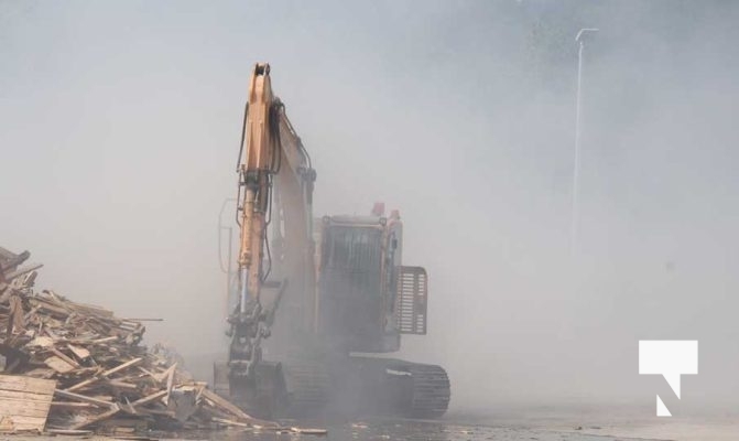 July 10, 2025 Waste Transfer Site Fire Colborne4490