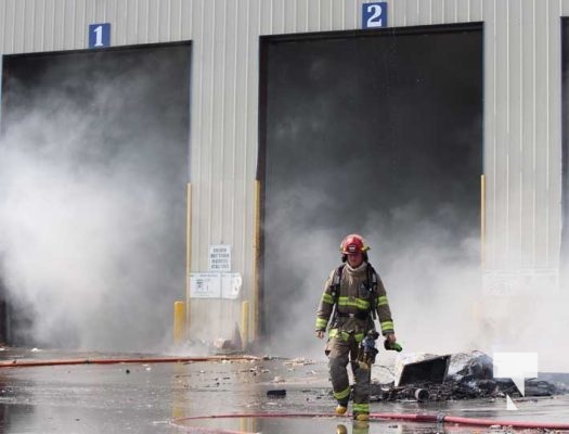 July 10, 2025 Waste Transfer Site Fire Colborne4492