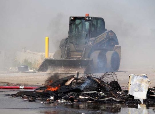 July 10, 2025 Waste Transfer Site Fire Colborne4493