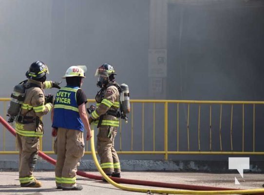 July 10, 2025 Waste Transfer Site Fire Colborne4497