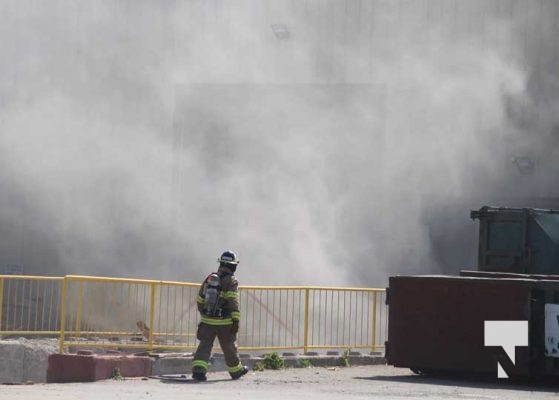 July 10, 2025 Waste Transfer Site Fire Colborne4499