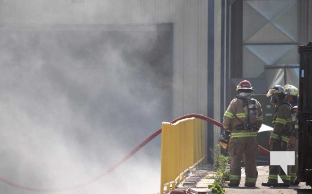 July 10, 2025 Waste Transfer Site Fire Colborne4501