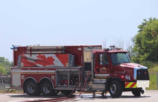 July 10, 2025 Waste Transfer Site Fire Colborne4503
