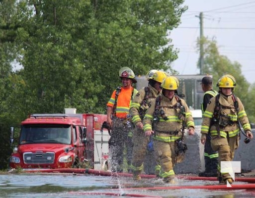 July 10, 2025 Waste Transfer Site Fire Colborne4507