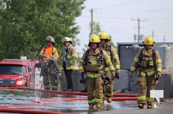 July 10, 2025 Waste Transfer Site Fire Colborne4508