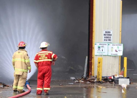 July 10, 2025 Waste Transfer Site Fire Colborne4509