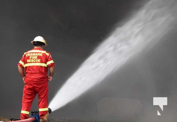 July 10, 2025 Waste Transfer Site Fire Colborne4510
