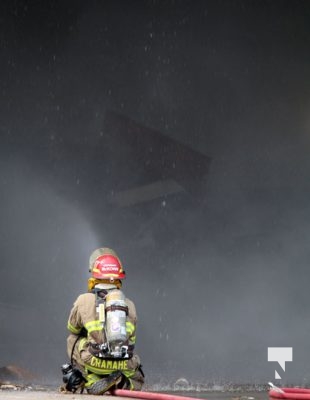 July 10, 2025 Waste Transfer Site Fire Colborne4517
