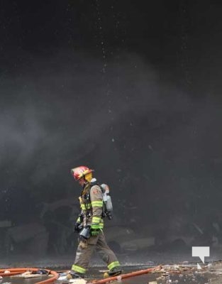 July 10, 2025 Waste Transfer Site Fire Colborne4520