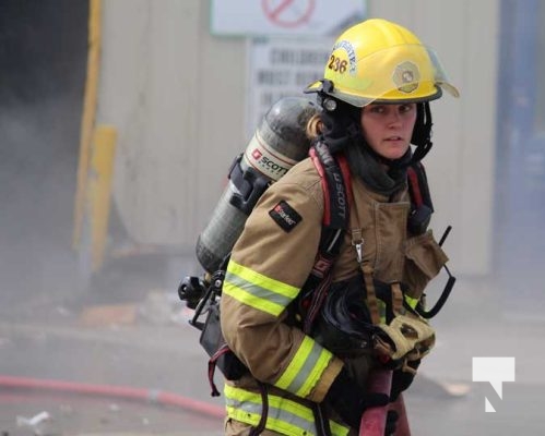 July 10, 2025 Waste Transfer Site Fire Colborne4522