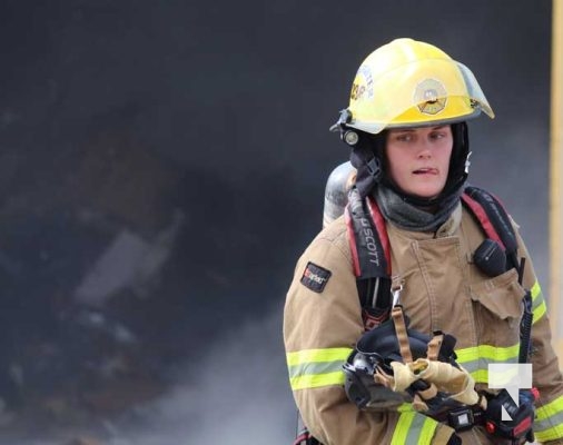 July 10, 2025 Waste Transfer Site Fire Colborne4523