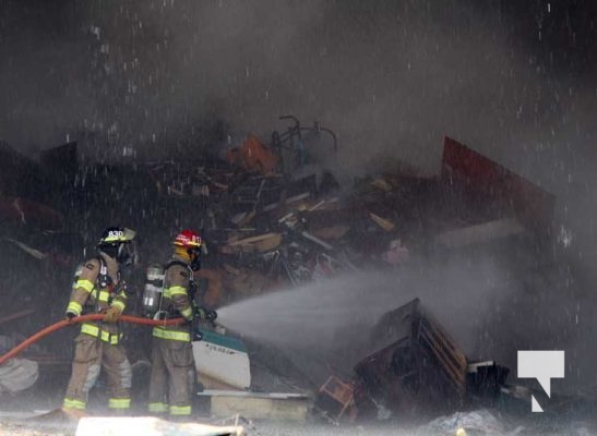 July 10, 2025 Waste Transfer Site Fire Colborne4524