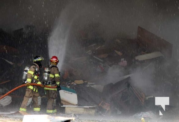July 10, 2025 Waste Transfer Site Fire Colborne4525