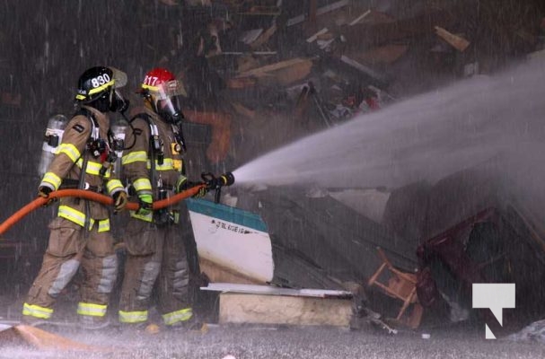 July 10, 2025 Waste Transfer Site Fire Colborne4527