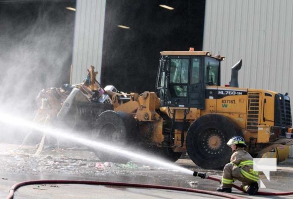 July 10, 2025 Waste Transfer Site Fire Colborne4530