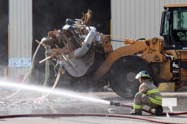 July 10, 2025 Waste Transfer Site Fire Colborne4531