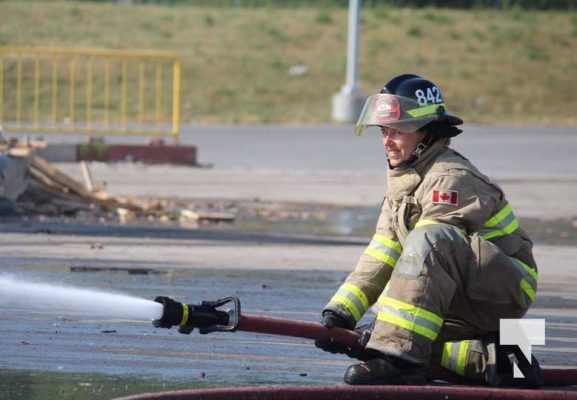 July 10, 2025 Waste Transfer Site Fire Colborne4533