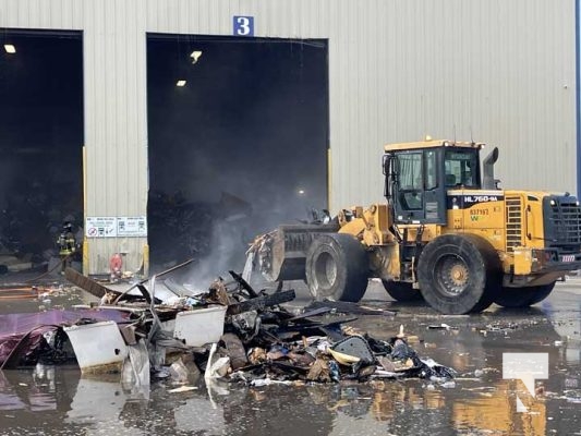 July 10, 2025 Waste Transfer Site Fire Colborne4536